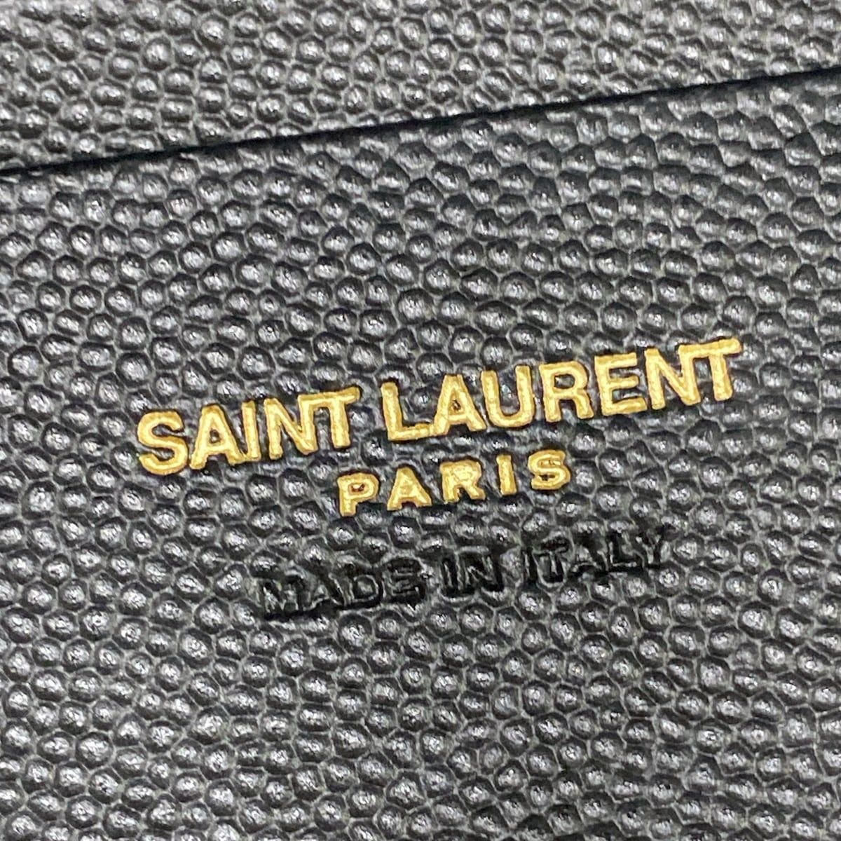 Saint Laurent Paris Bifold Wallet Monogram Black Leather — view 5