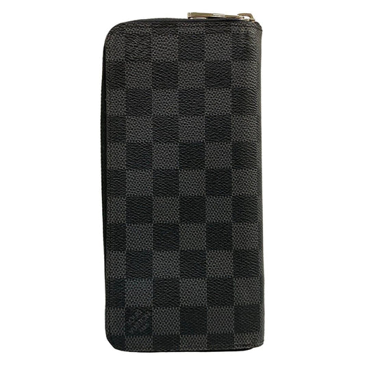 Louis Vuitton Wallet Damier Graphite Zippy Vertical