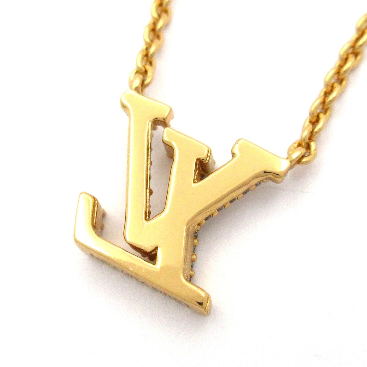 Louis Vuitton Necklace LV Iconic Gold Clear — view 3