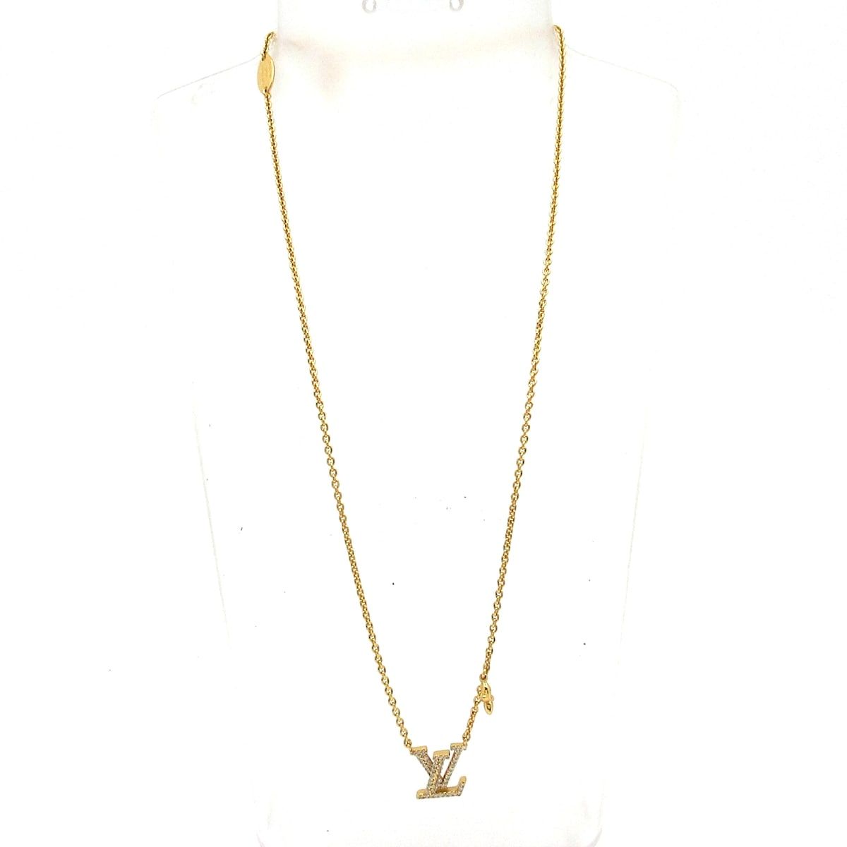 Louis Vuitton Necklace LV Iconic Gold Clear — view 2