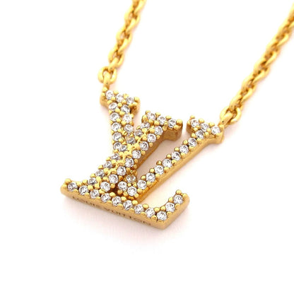 Louis Vuitton Necklace LV Iconic Gold Clear