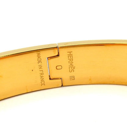 Hermes Bangle Click Gold Orange Bracelet — view 4