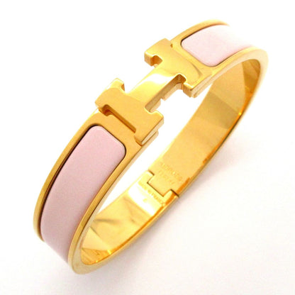 Hermes Bangle Click Gold Light Pink Bracelet — view 6