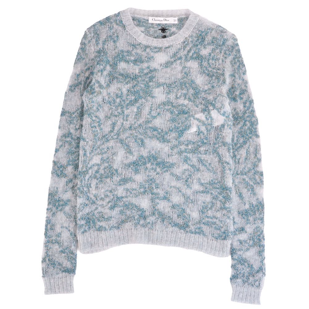 Dior Knit Sweater Gray