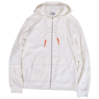 Hermes Hoodie Voile White