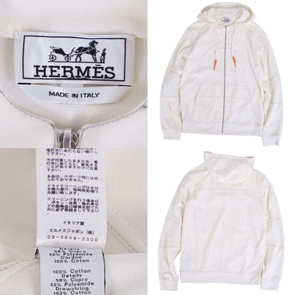 Hermes Hoodie Voile White — view 7