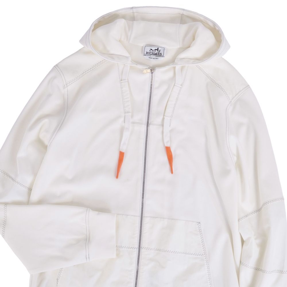 Hermes Hoodie Voile White — view 3