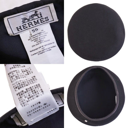 Hermes Hat Sante Re Beret Series Cashmere — view 6