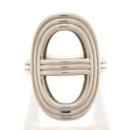 Hermes Ring 51 Chaine D'ancre Silver
