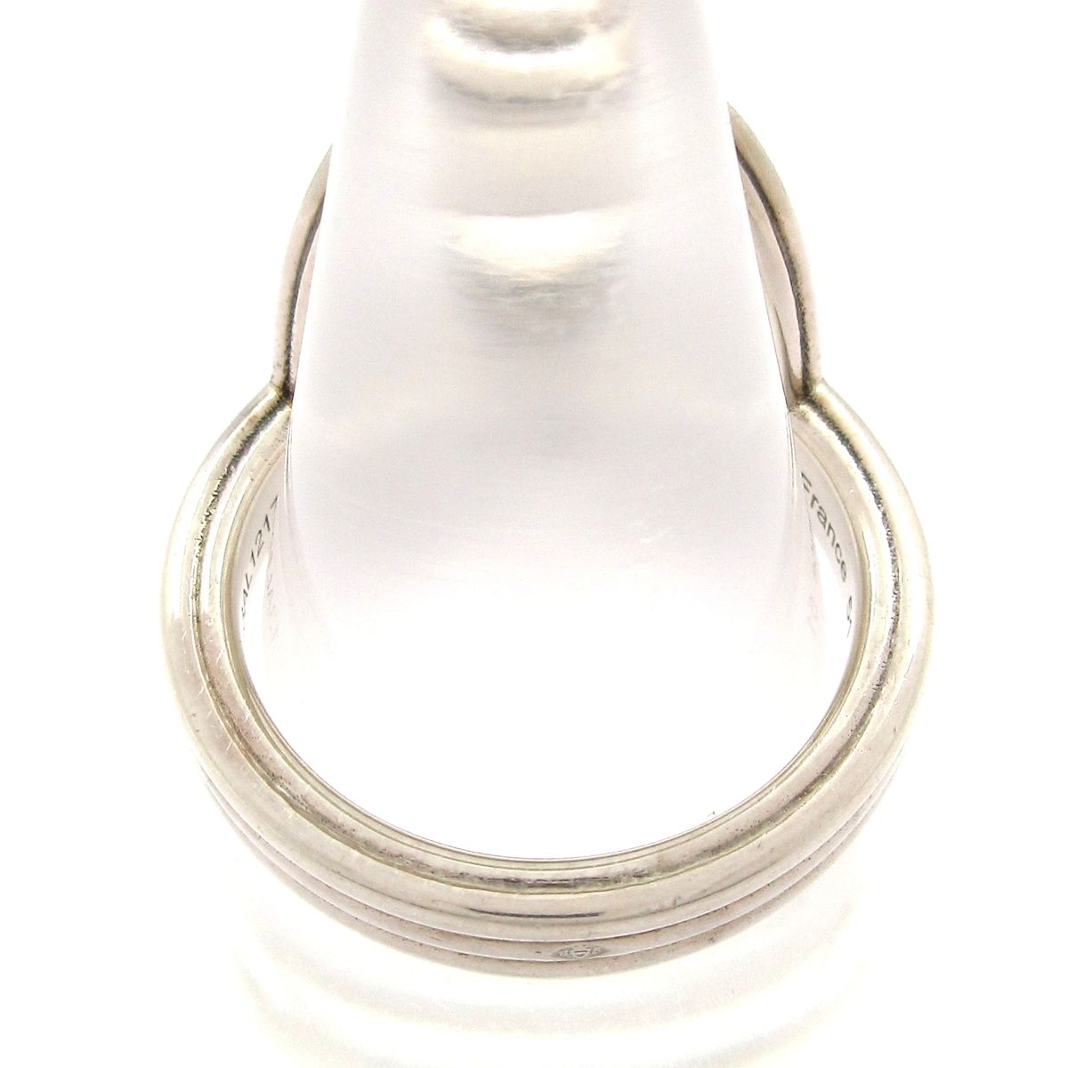 Hermes Ring 51 Chaine D'ancre Silver — view 3