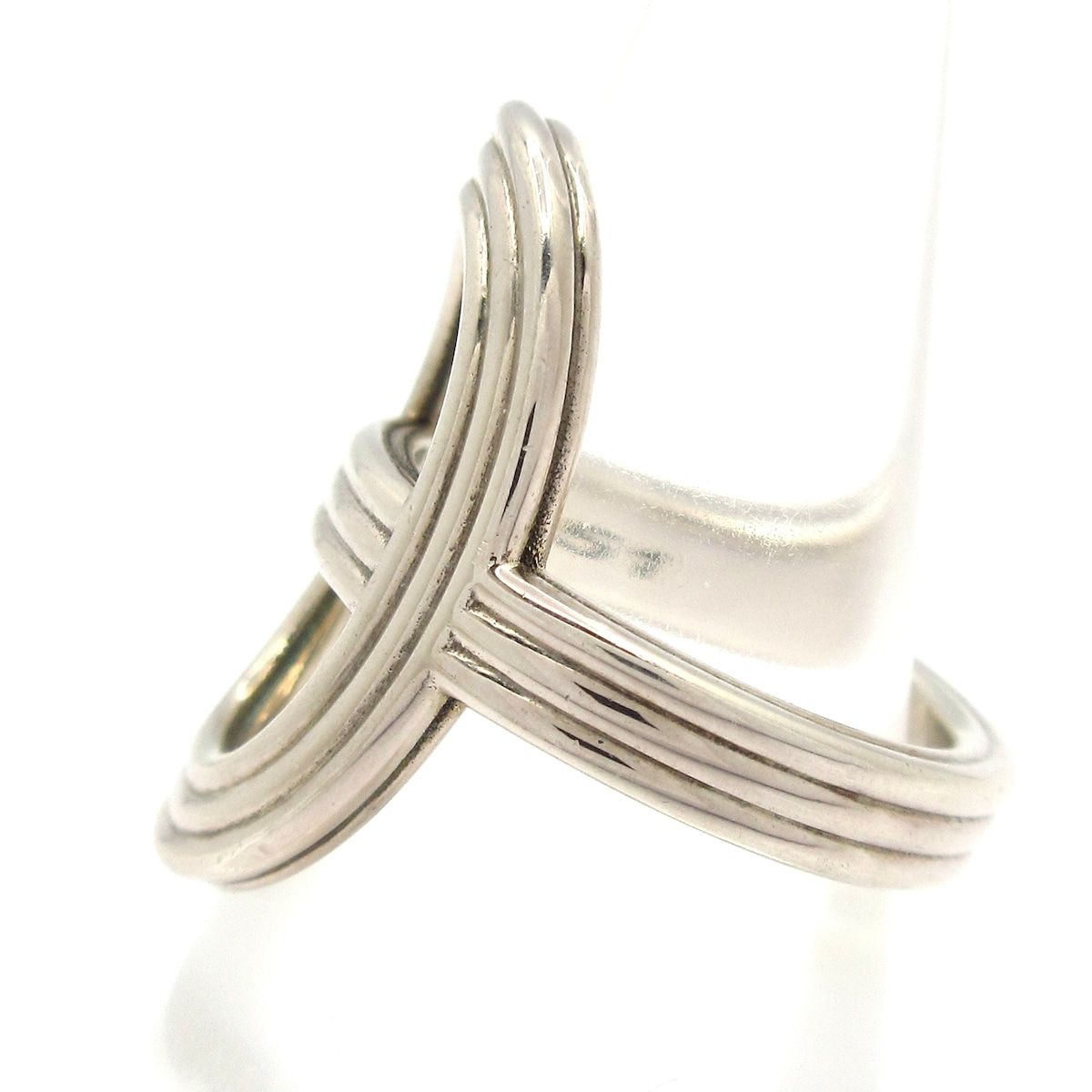 Hermes Ring 51 Chaine D'ancre Silver — view 6