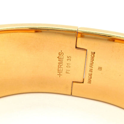 Hermes Bangle Clic Clac Pink Gold Bracelet — view 4