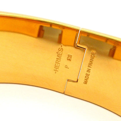 Hermes Bangle Clic Clac Gold Black Bracelet — view 4