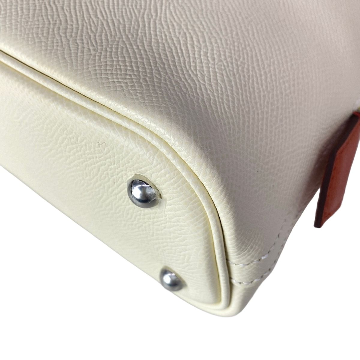 Hermes Handbag Bolide 25 Nata Joanne Citron Terubatu Silver Tricolor — view 7