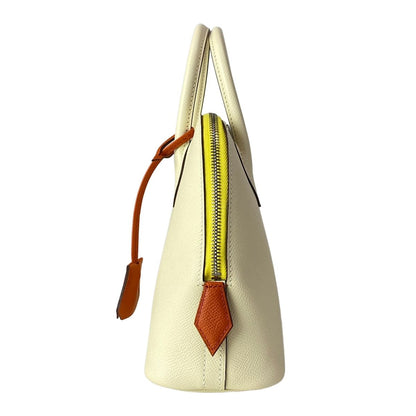Hermes Handbag Bolide 25 Nata Joanne Citron Terubatu Silver Tricolor — view 4