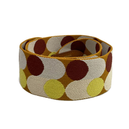 Hermes Shoulder Strap Bandouliere Sangle Flipper Ball 50 mm Sesame Machete — view 2