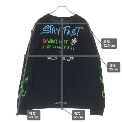 Chrome Hearts Matty Boy Sex Records It Is What It Is L S Tee Boy Sex Calf Code — view 9