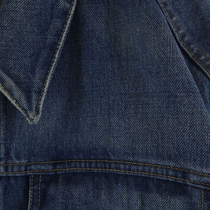 Celine Boy Dool Denim Jacket Indigo — view 5