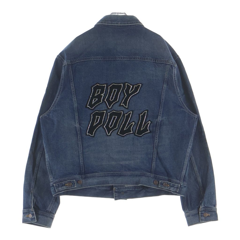 Celine Boy Dool Denim Jacket Indigo