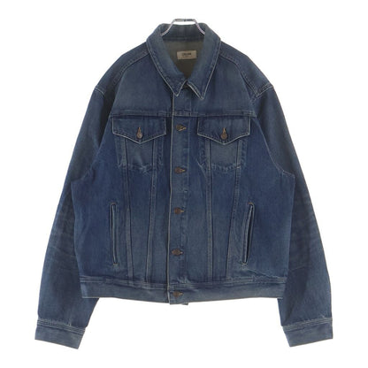 Celine Boy Dool Denim Jacket Indigo — view 2