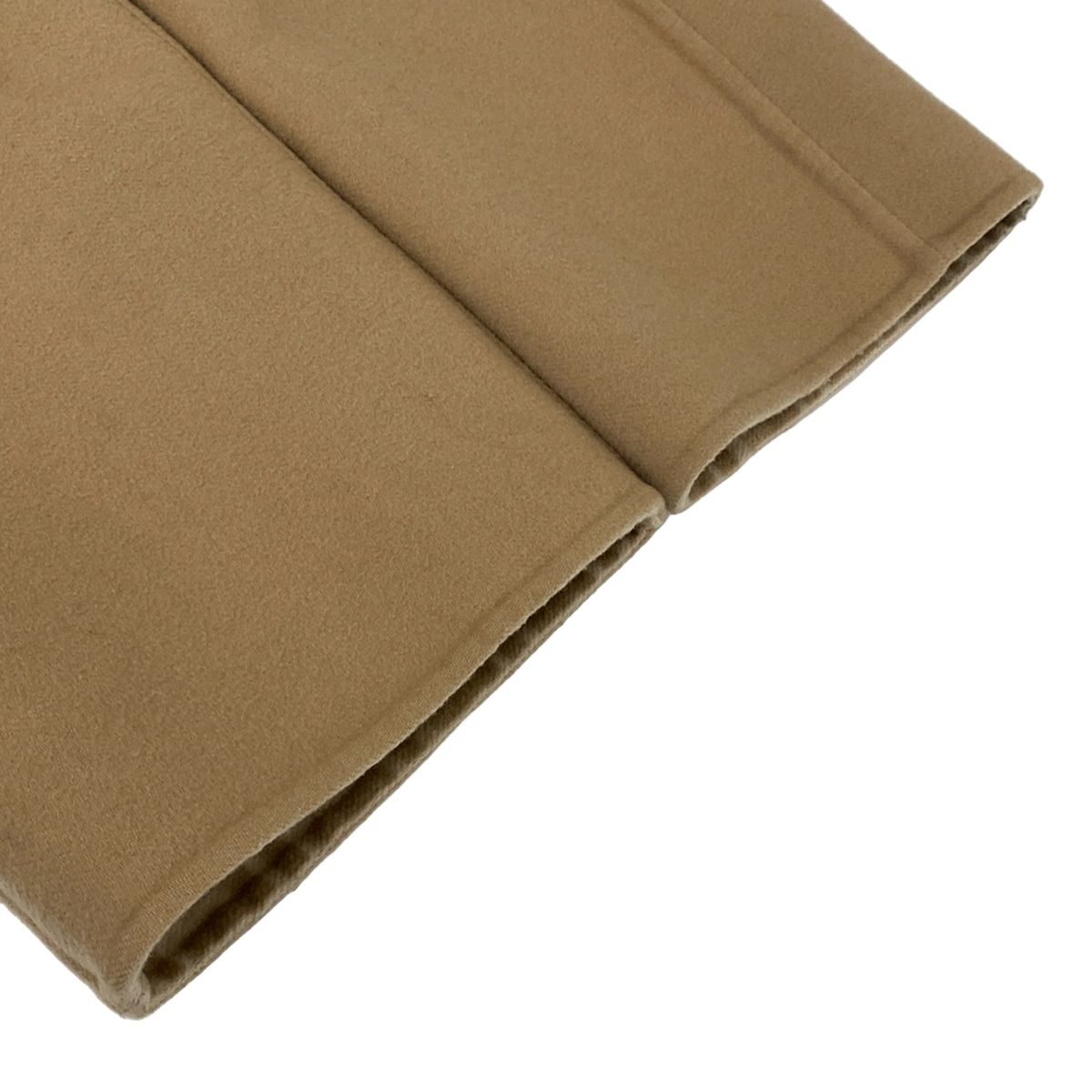 Fendi Coat 38 S Beige Wool Silk — view 8