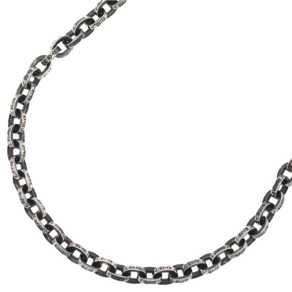 Chrome Hearts Paper Chain 18 Necklace Silver
