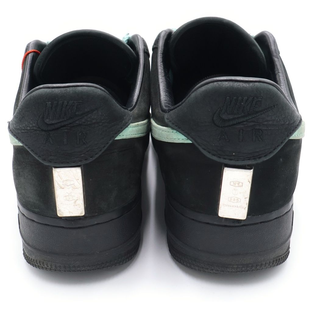 Tiffany & Co Nike Air Force 1 Low Cut Sneakers Black Blue — view 3