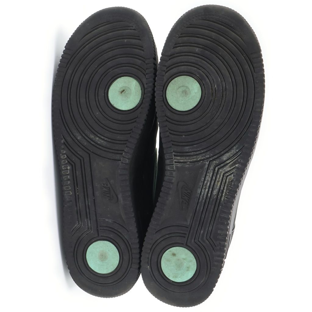 Tiffany & Co Nike Air Force 1 Low Cut Sneakers Black Blue — view 5