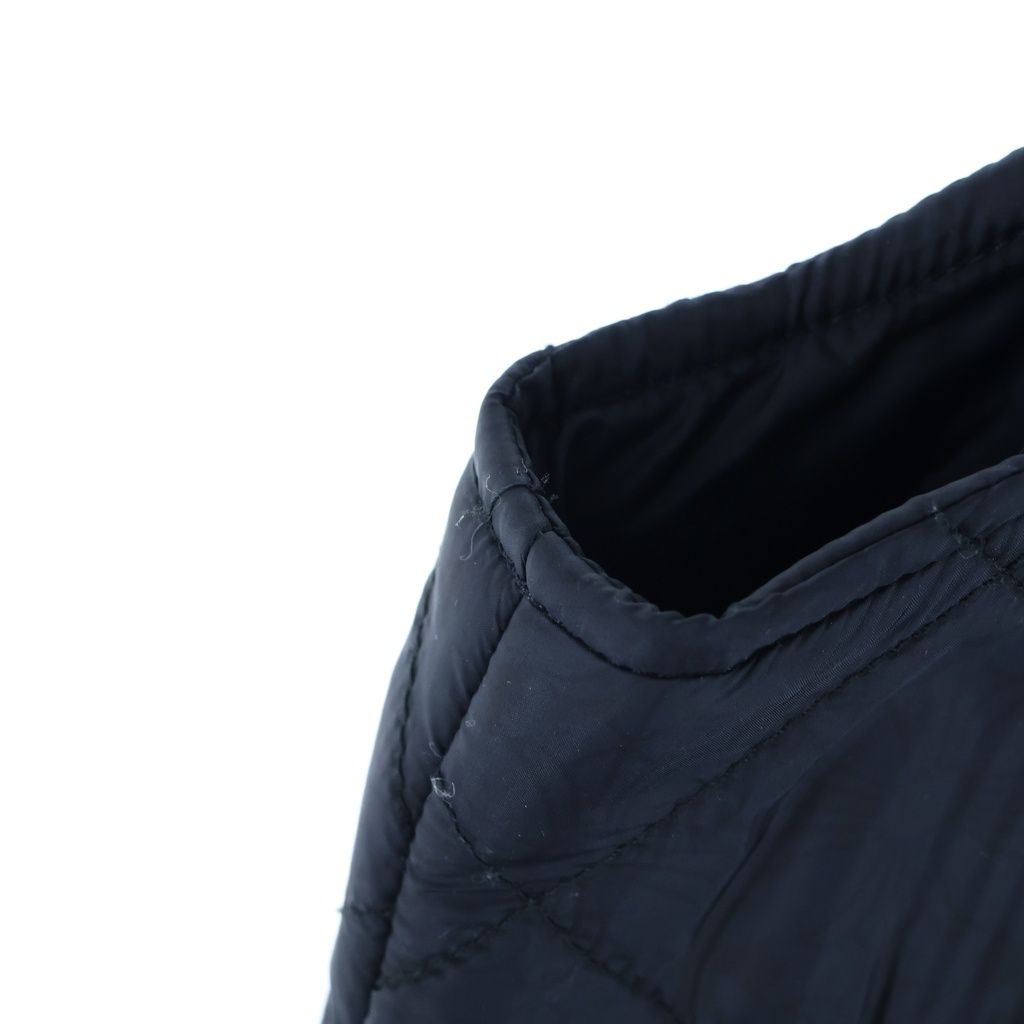 Chrome Hearts Matty Boy Chomper Leather Patch Nylon Vest Black — view 6
