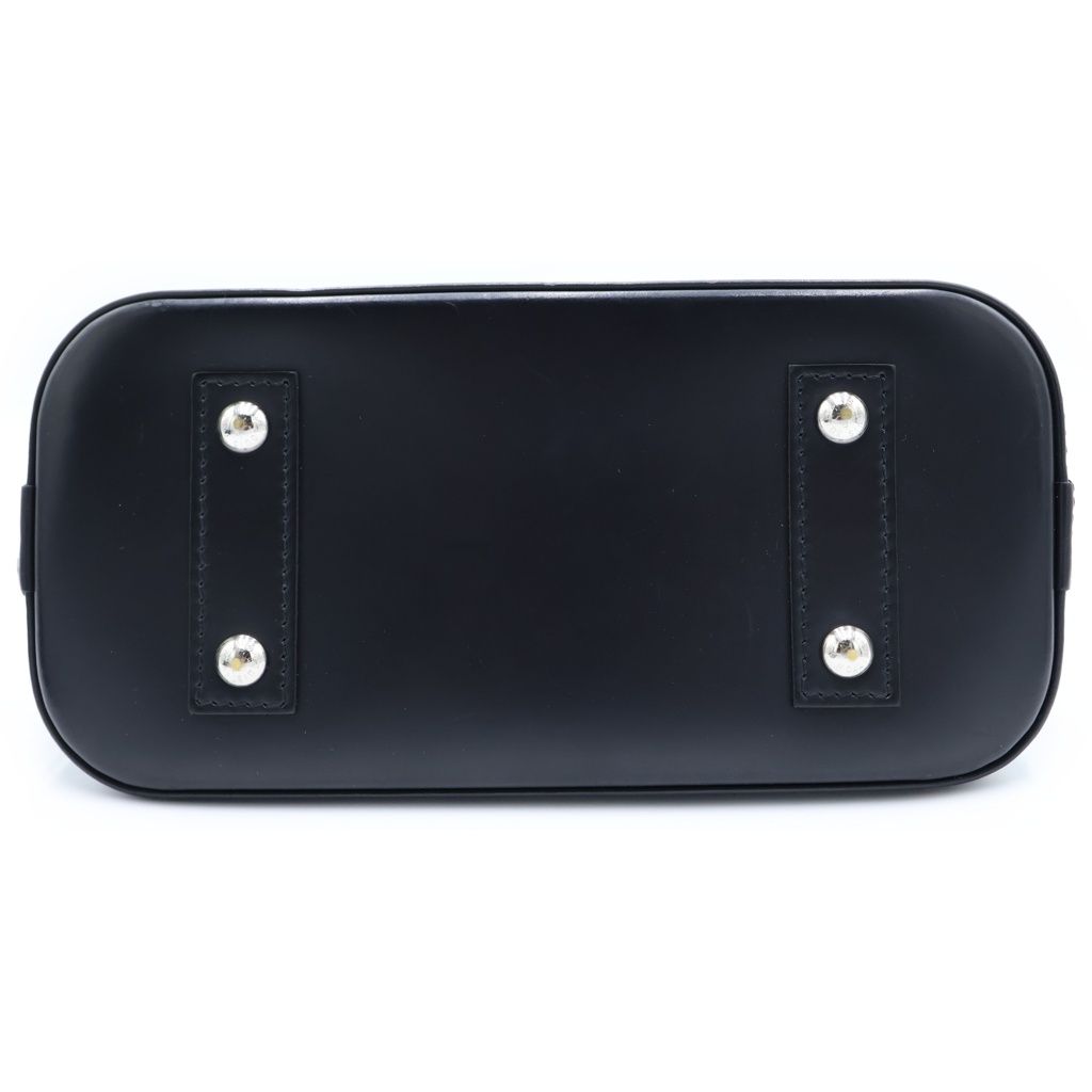 Louis Vuitton Epi Alma BB 2-Way Shoulder Bag Black Noir Leather Silver — view 4