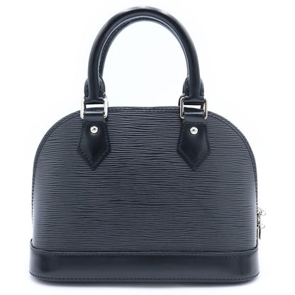 Louis Vuitton Epi Alma BB 2-Way Shoulder Bag Black Noir Leather Silver — view 2