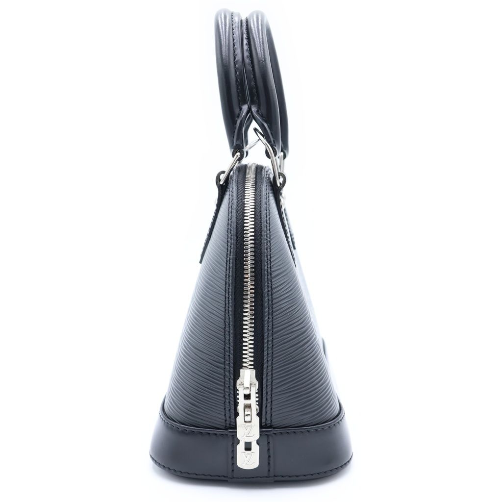 Louis Vuitton Epi Alma BB 2-Way Shoulder Bag Black Noir Leather Silver — view 3