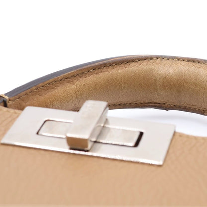 Fendi Peekaboo Icy Handbag Brown — view 6