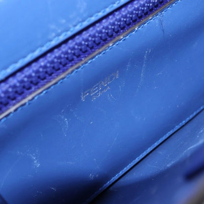 Fendi Peekaboo Eye Small Handbag Blue — view 5
