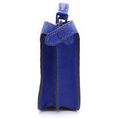 Fendi Peekaboo Eye Small Handbag Blue — view 3