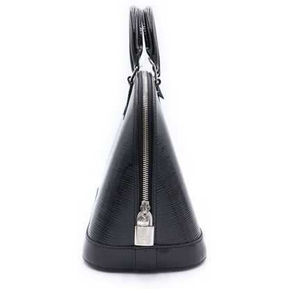 Louis Vuitton Epi Alma PM Noir Electric Leather Handbag Black — view 3