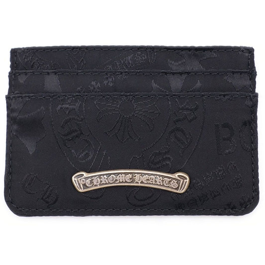 Chrome Hearts Double Side All Over Pattern Nylon Card Case