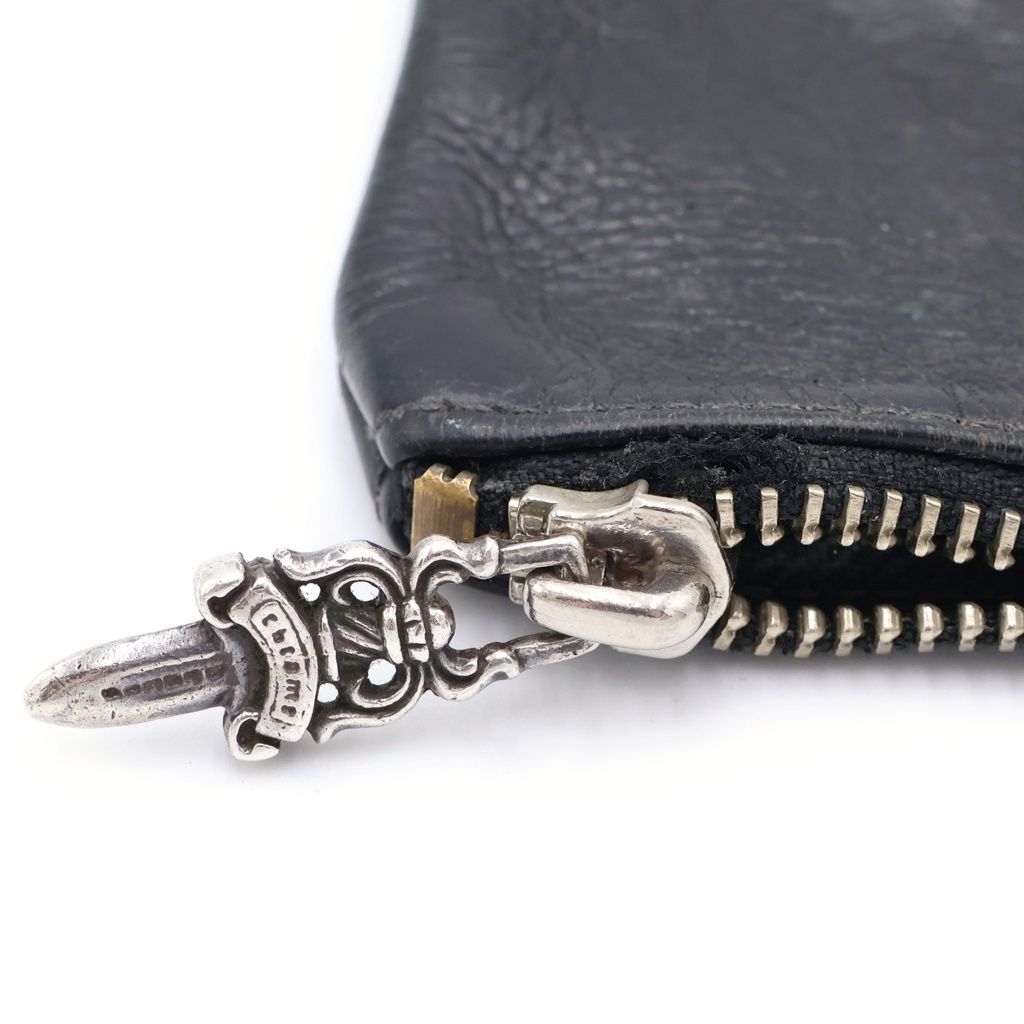 Chrome Hearts Zpr Chng Purse Change Cross Patch Daga Zip Coin Case — view 5