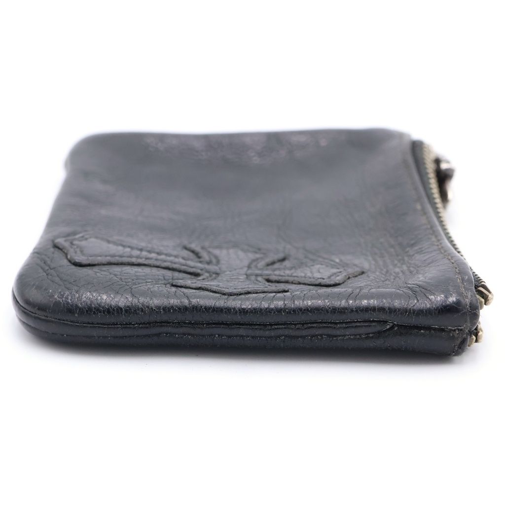 Chrome Hearts Zpr Chng Purse Change Cross Patch Daga Zip Coin Case — view 3