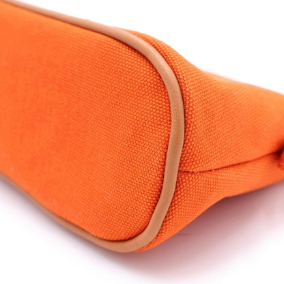 Hermes Bolide Pouch Mini Orange Canvas — view 6