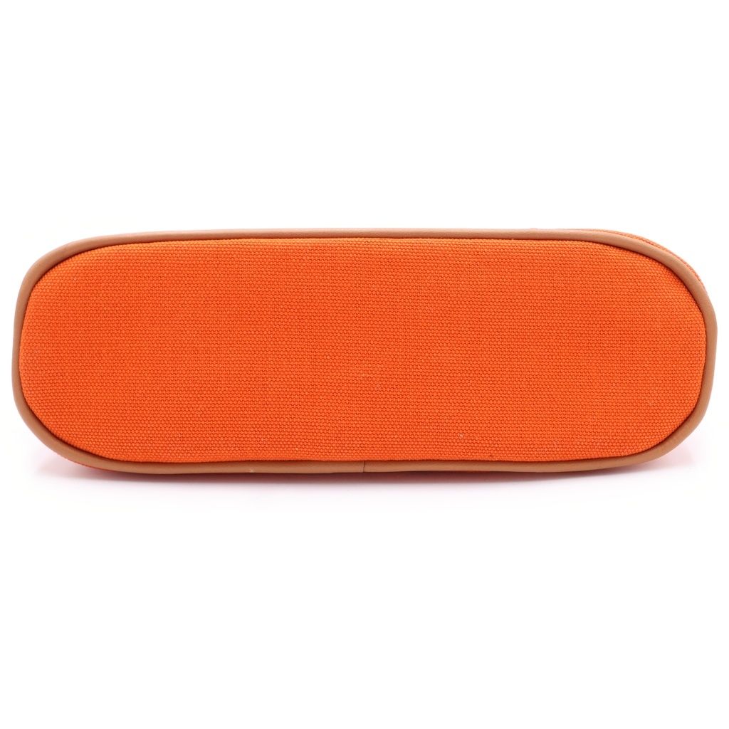 Hermes Bolide Pouch Mini Orange Canvas — view 4