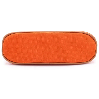 Hermes Bolide Pouch Mini Orange Canvas — view 4
