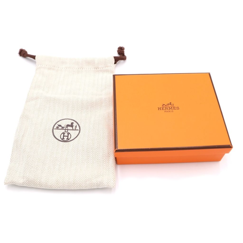 Hermes Bearn Combination Trifold Wallet Vert Peppermint Veau Epsom Silver — view 6