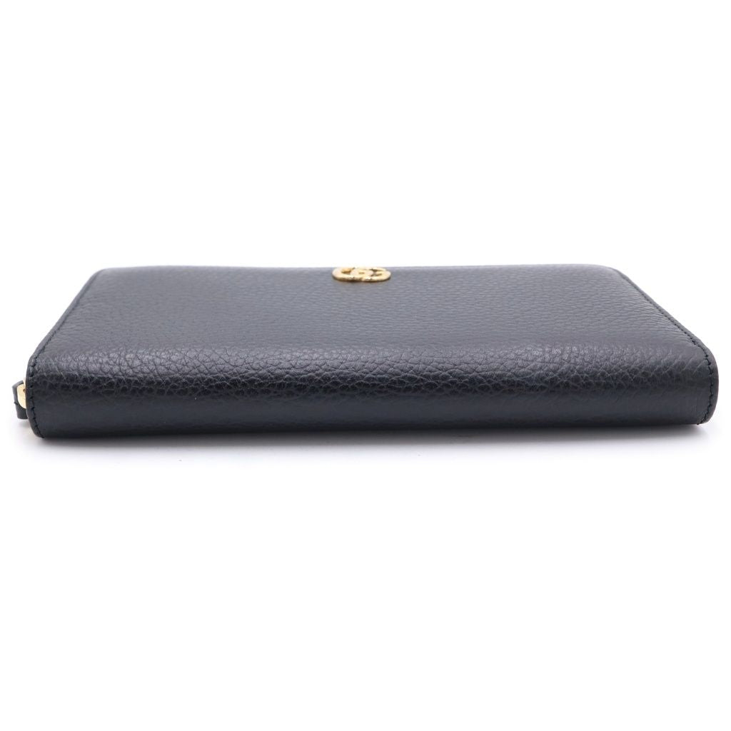 Gucci GG Marmont Leather Zip Around Wallet Black — view 5