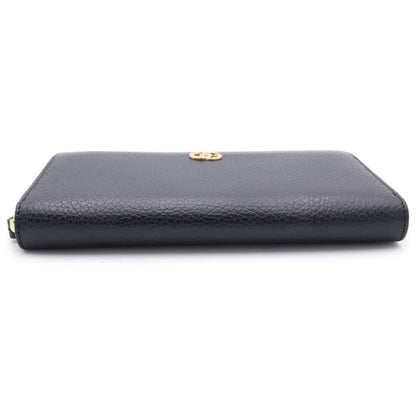 Gucci GG Marmont Leather Zip Around Wallet Black — view 5