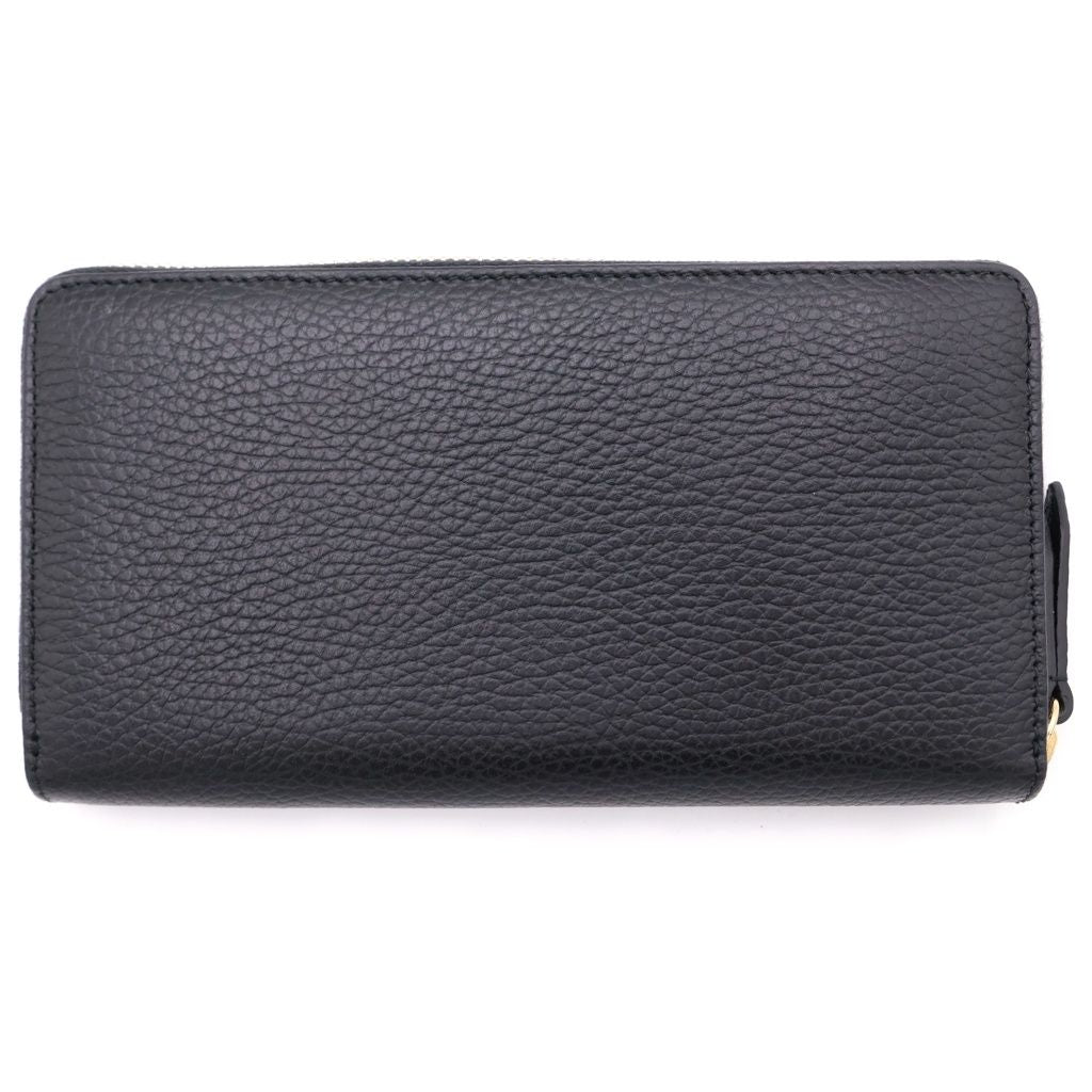 Gucci GG Marmont Leather Zip Around Wallet Black — view 2
