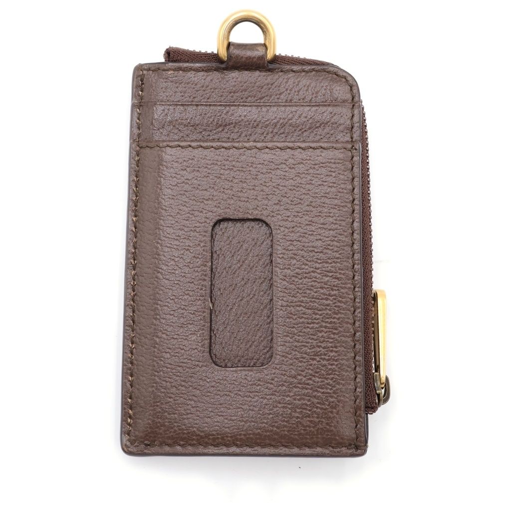 Gucci Ophidia GG Supreme Marmont Shoulder Card Case Brown Beige — view 2