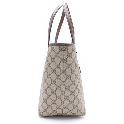 Gucci Ophidia Double Tote Brown Beige Leather Gold — view 3