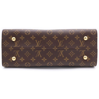 Louis Vuitton Monogram Roulis Tote 2-Way Shoulder Bag Black Red Brown Leather — view 4