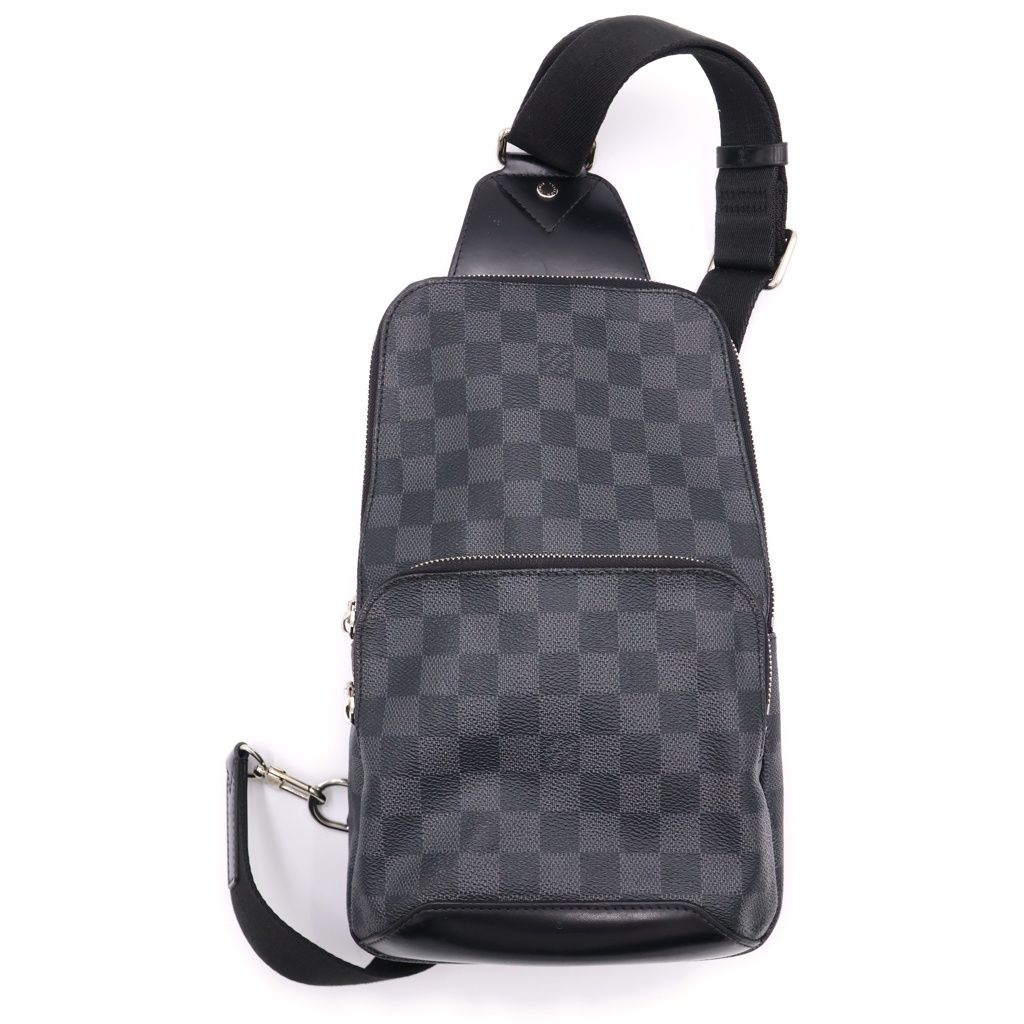 Louis Vuitton Damier Graphite Avenue Sling Bag Black